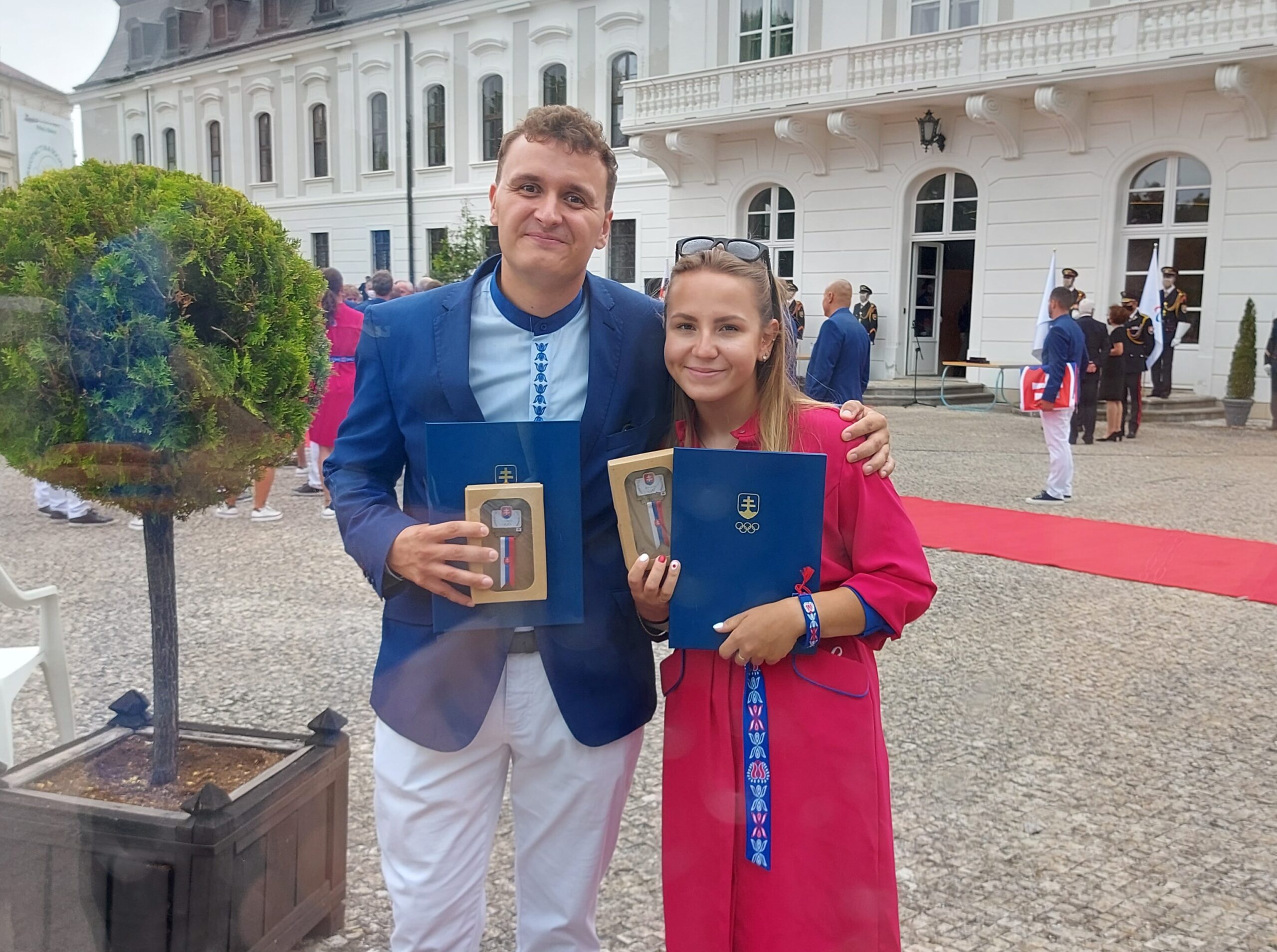 Sľub účastníkov XXXII. olympiády do rúk prezidentky Zuzany Čaputovej